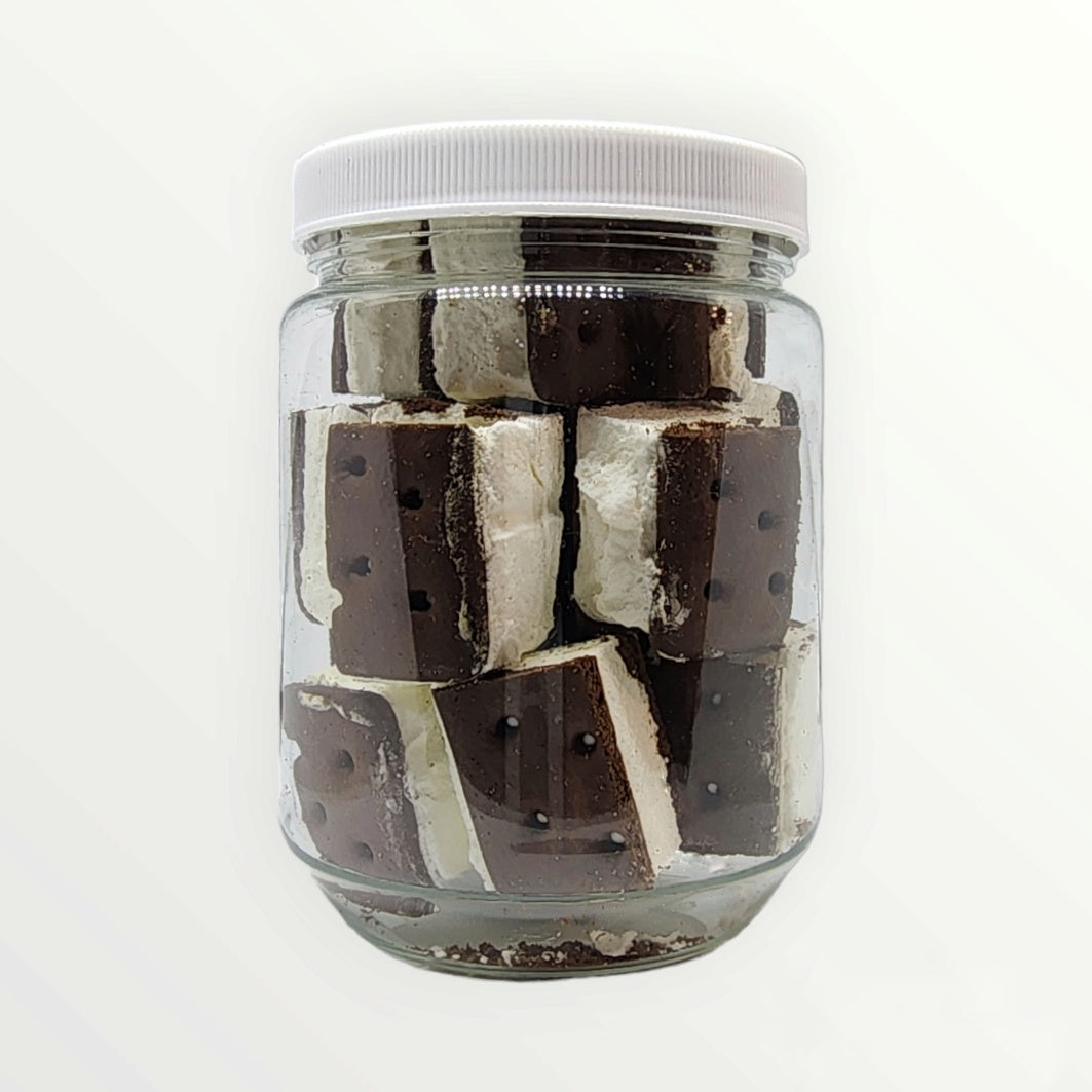 Ice Cream Sandwich Squares Freeze Dried